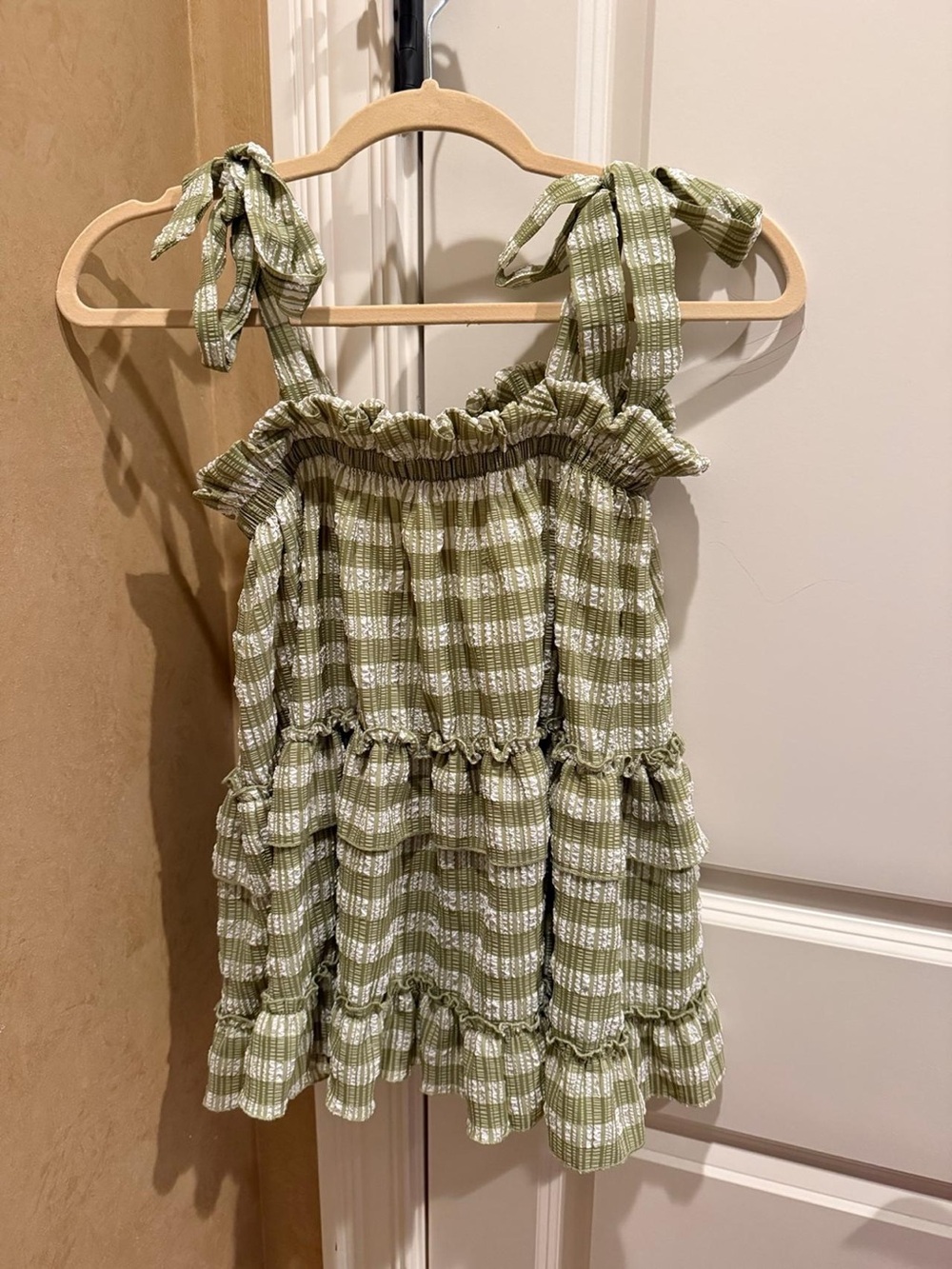 Maeve Tiered Ruffle Tank by Anthropologie - Picture 4 of 4